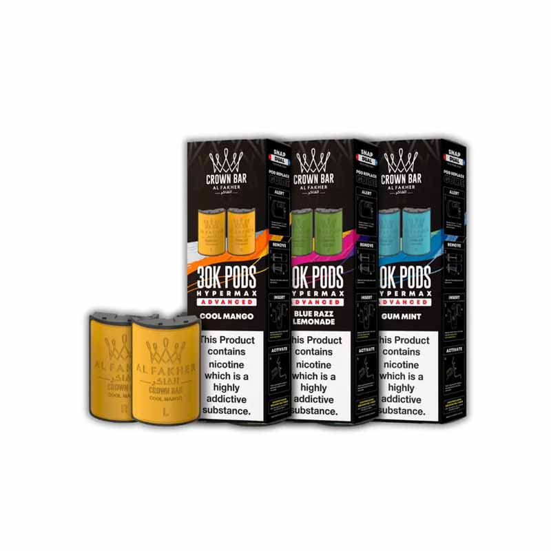 crown bar al fakher refill Al Fakher Crown Bar Pro Max 12K Refill Pods main image 1
