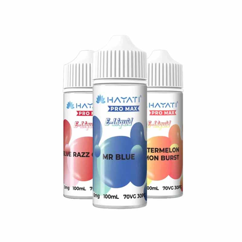 Hayati Pro Max 100ml Shortfill e-Liquid